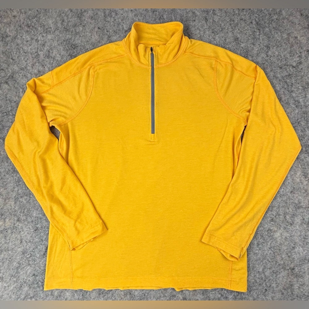 Stio‎ | 1/4 zip pullover | Golden Yellow | Men’s Size Large